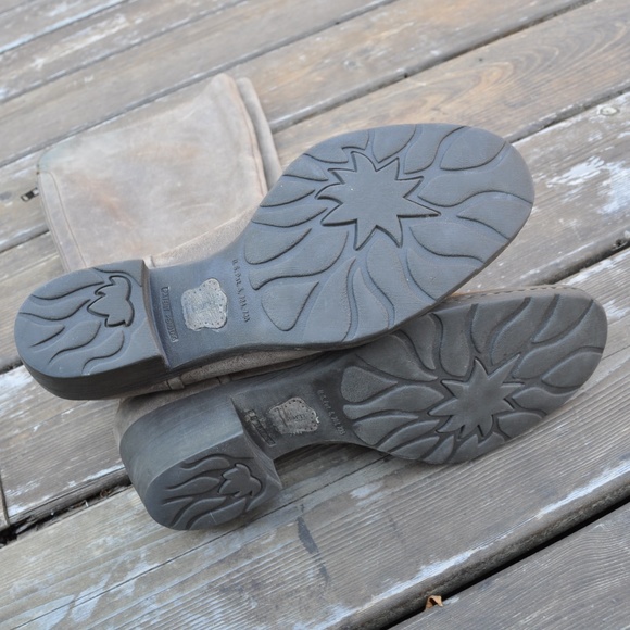 BORN Barnwood Leather Bitsy Knee High Boots - Picture 4 of 8